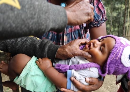 Papua New Guinea successfully completed polio vaccination during COVID-19